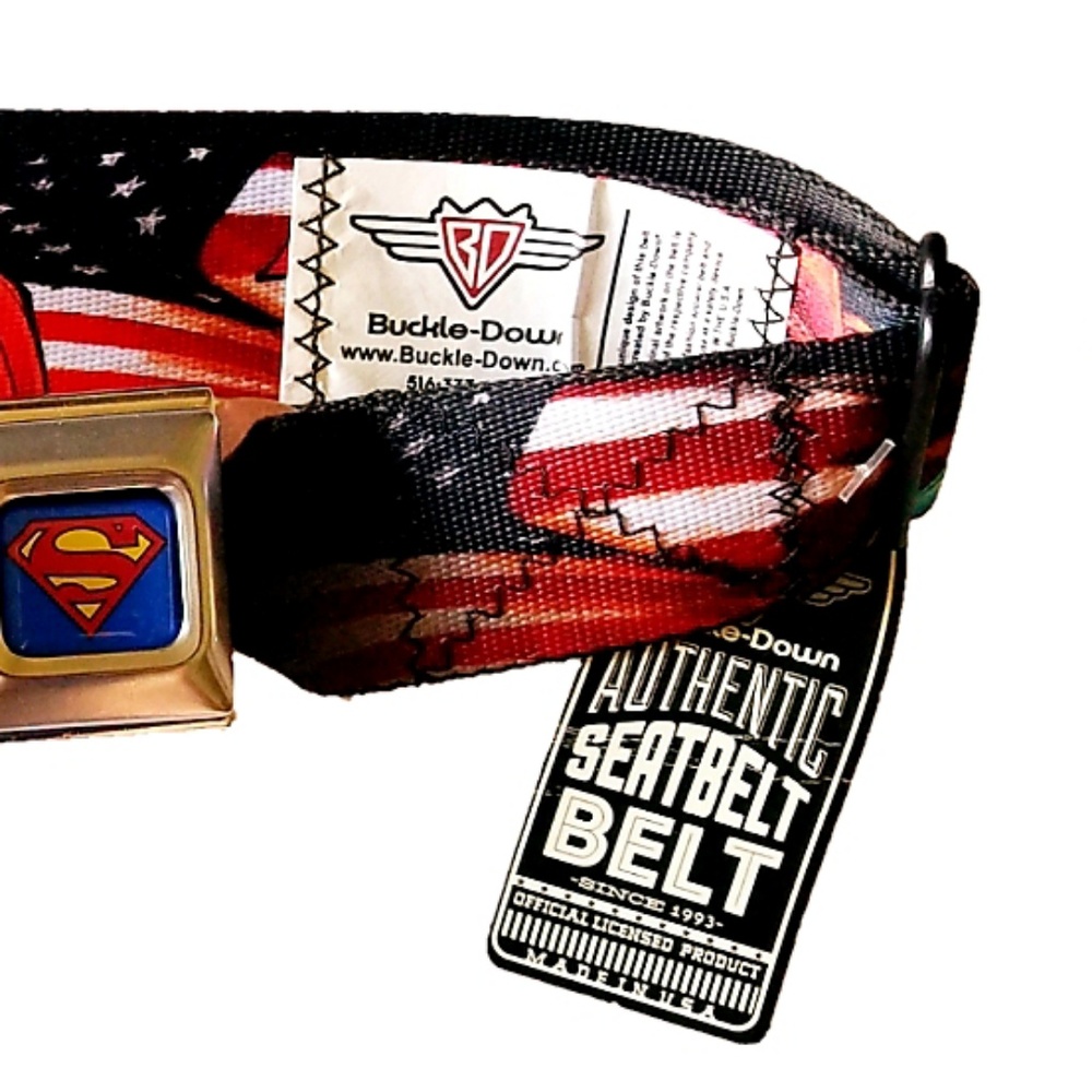 Superman Seatbelt Belt